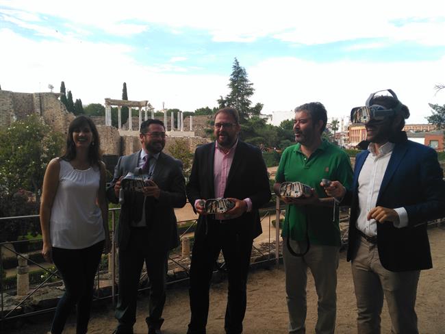 Nuevo proyecto de realidad virtual en el Teatro Romano de Mérida | EUROPA PRESS ep nuevo proyectorealidad virtualteatro romanomerida