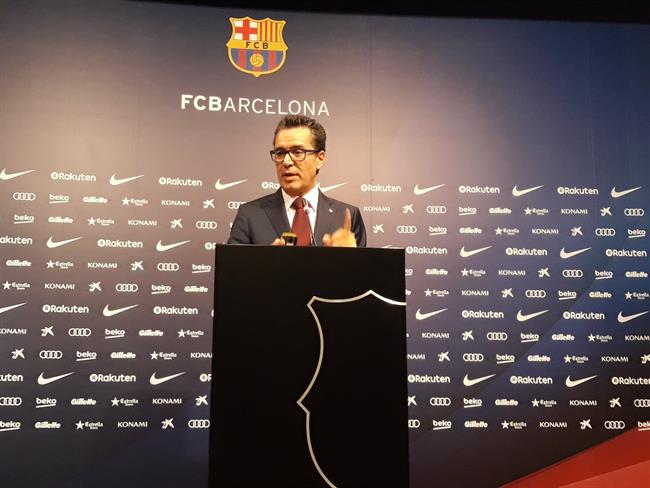 El portavoz del FC Barcelona, Josep Vives | EUROPA PRESS ep portavozfc barcelona josep vives