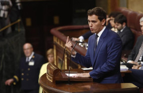 ep presidenteciudadanos albert rivera duranteintervencioncongresolos diputados previala segunda votacionla investiduracandidato socialistala presidenciagobierno