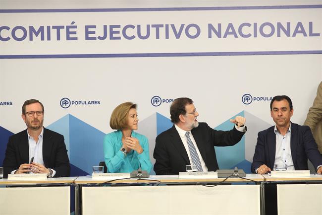 ep rajoy intervienela reunioncomite ejecutivo nacionalpp