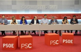 ep reunionlas ejecutivaspsoepscpedro sanchezmiquel iceta