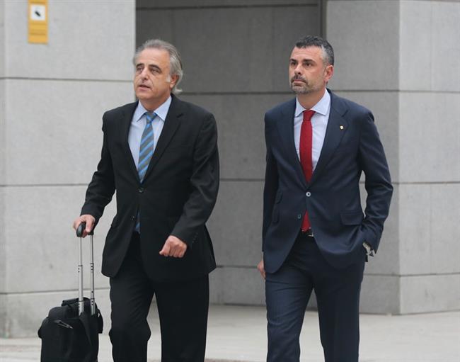 Santi Vila llega a la Audiencia Nacional para declarar por rebelión (archivo) | Europa Press - Archivo ep santi vila llegala audiencia nacionaldeclararrebelion archivo