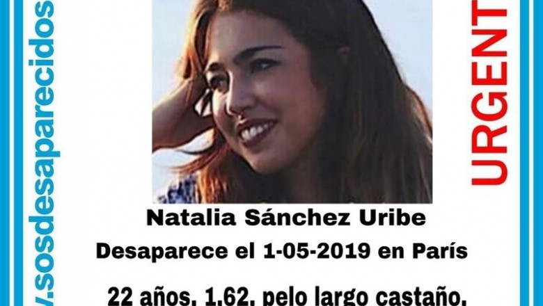 Sucesos.- Buscan a una joven de Palmanova desaparecida en París | SOS DESAPARECIDOS ep sucesos- buscanuna jovenpalmanova desaparecidaparis