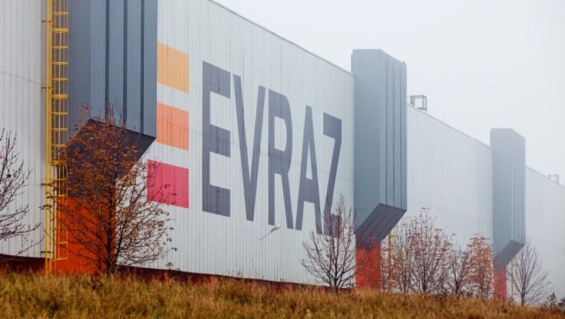 dl evraz metal metals iron steel logo factory plant manufacturing ftse 100 min