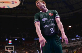 ep alberto diaz unicaja durante la final de copa
