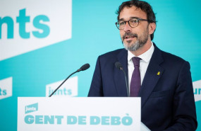 ep archivo   el portavoz de junts josep rius en rueda de prensa