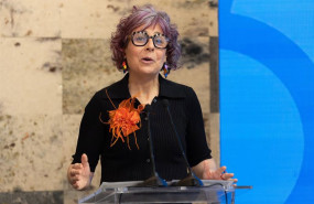 ep archivo   la consejera de cultura deporte y turismo del gobierno de navarra rebeca esnaola en una