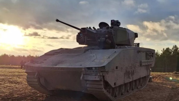 ep archivo un blindado tipo ascod con una torreta modelo ut30 mk2 de la empresa israeli elbit ep archivo un blindado tipo ascod con una torreta modelo ut30 mk2 de la empresa israeli elbit