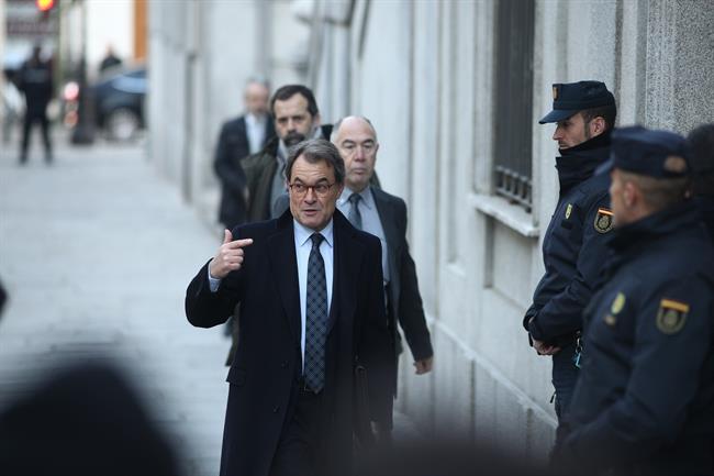 Artur Mas llega al Supremo para declarar por el procés | EUROPA PRESS ep arturllegasupremodeclararproces