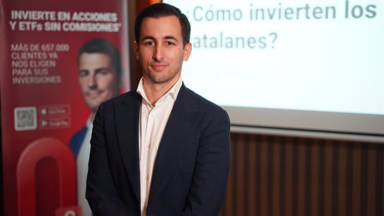 ep el jefe de inversiones de xtb javier urones en una rueda de prensa en barcelona para presentar ep el jefe de inversiones de xtb javier urones en una rueda de prensa en barcelona para presentar