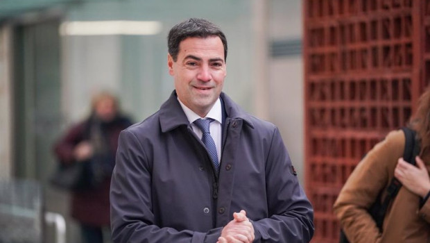ep el lehendakari imanol pradales a su llegada al primer pleno del ano en el parlamento vasco a 6 de