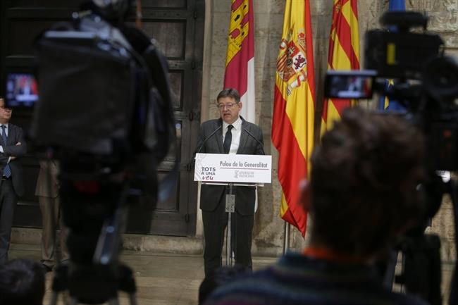 El 'president' Ximo Puig en rueda de prensa | GVA ep el president ximo puigruedaprensa