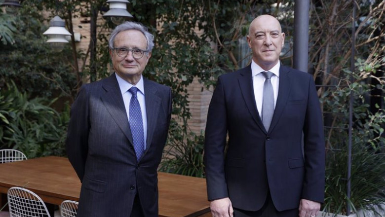 ep el presidente de celsa group rafael villaseca i y el consejero delegado de la siderurgica jordi ep el presidente de celsa group rafael villaseca i y el consejero delegado de la siderurgica jordi