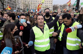 ep el presidente de la plataforma para la defensa del sector del transporte de mercancias por