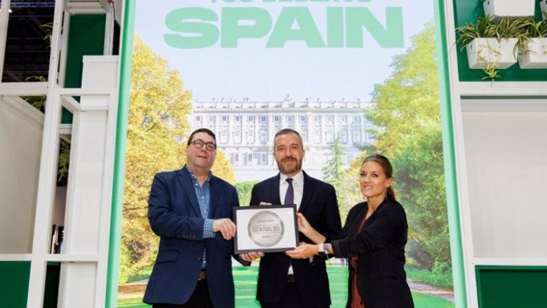 ep espana recibe el premio best in travel como mejor destino sostenible para 2024 ep espana recibe el premio best in travel como mejor destino sostenible para 2024