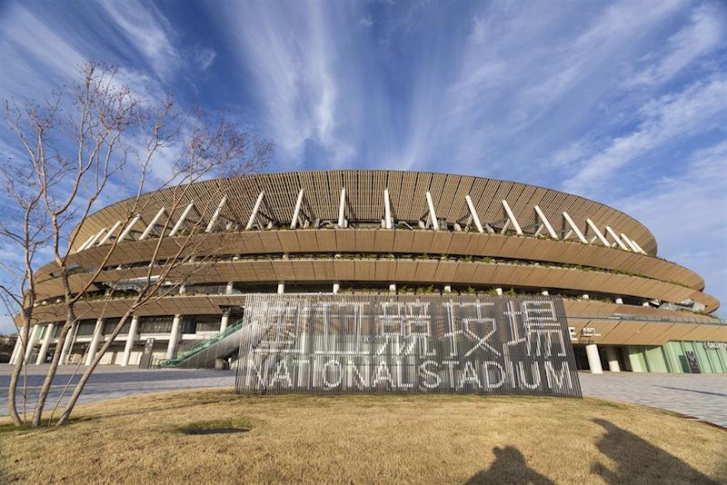 ep estadio nacional de tokio qie acogera los juegos olimpicos