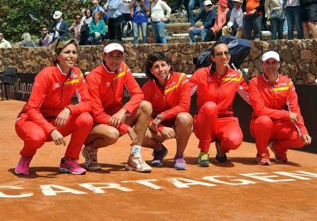 Garbiñe Muguruza Carla Suárez Anabel Medina María José Martínez Georgina García | RFET ep garbine muguruza carla suarez anabel medina maria jose martinez georgina garcia
