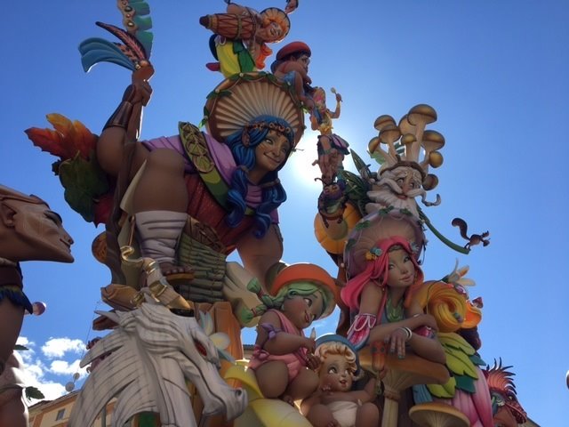 Imagen de archivo de la Falla Convento Jerusalén de 2018 | EUROPA PRESS - Archivo ep imagen de archivo de la falla convento jerusalen de 2018