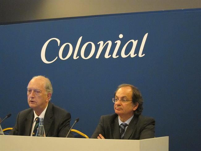 Juan José Brugera y Pere Viñolas, presidente y consejero delegado de Colonial. | EUROPA PRESS ep juan jose brugerapere vinolas