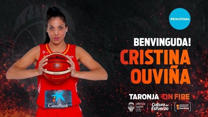 ep la internacional espanola cristina ouvina ficha por valencia basket ep la internacional espanola cristina ouvina ficha por valencia basket