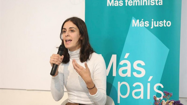 ep la portavoz de masmadrid rita maestre durante su intervencion en el acto de presentacion de las
