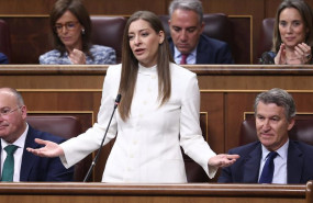 ep la portavoz del pp en el congreso ester munoz durante un pleno en el congreso de los diputados a