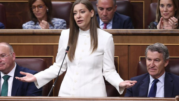 ep la portavoz del pp en el congreso ester munoz durante un pleno en el congreso de los diputados a