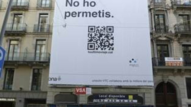 ep lona de unauto en barcelona alertando sobre el impacto que tendria la futura ley del taxi en ep lona de unauto en barcelona alertando sobre el impacto que tendria la futura ley del taxi en