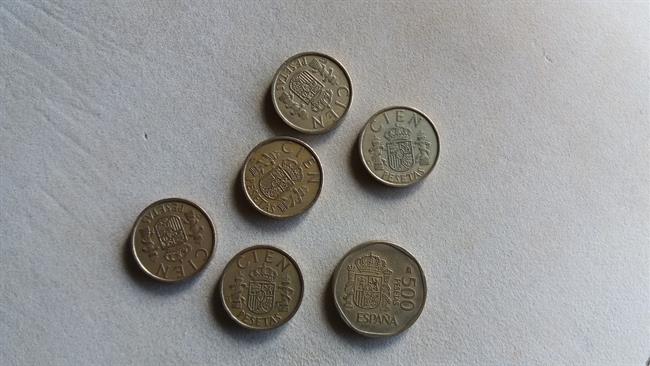 ep pesetas monedas antiguas monedas cien monedas quinientas