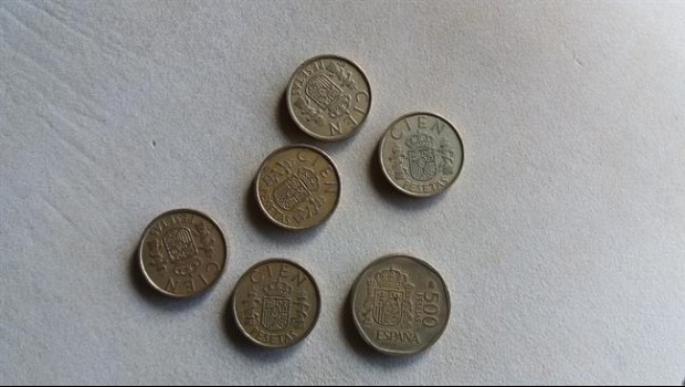 ep pesetas monedas antiguas monedas cien monedas quinientas