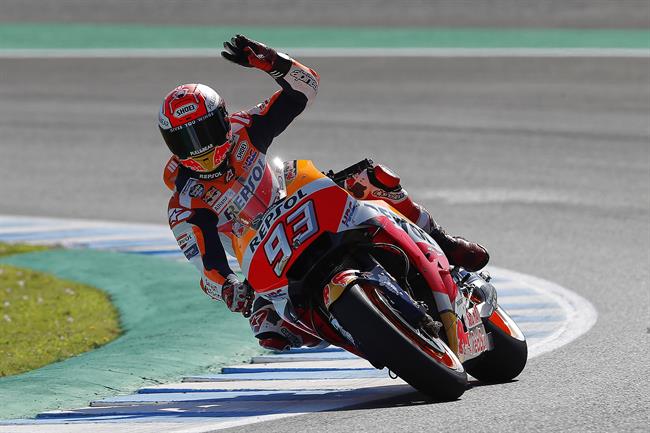 El piloto Marc Márquez, en el Circuito de Jerez. | REPSOL MEDIA SERVICE ep piloto marc marquez encircuitojerez
