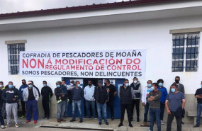 ep protesta de marineros gallegos contra el nuevo reglamento europeo de control de la actividad