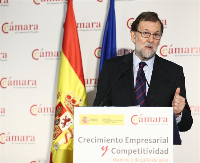 Rajoy inaugura unas jornadas organizadas por la Cámara de Comercio de España | EUROPA PRESS ep rajoy inaugurajornadas organizadasla camaracomercioespana