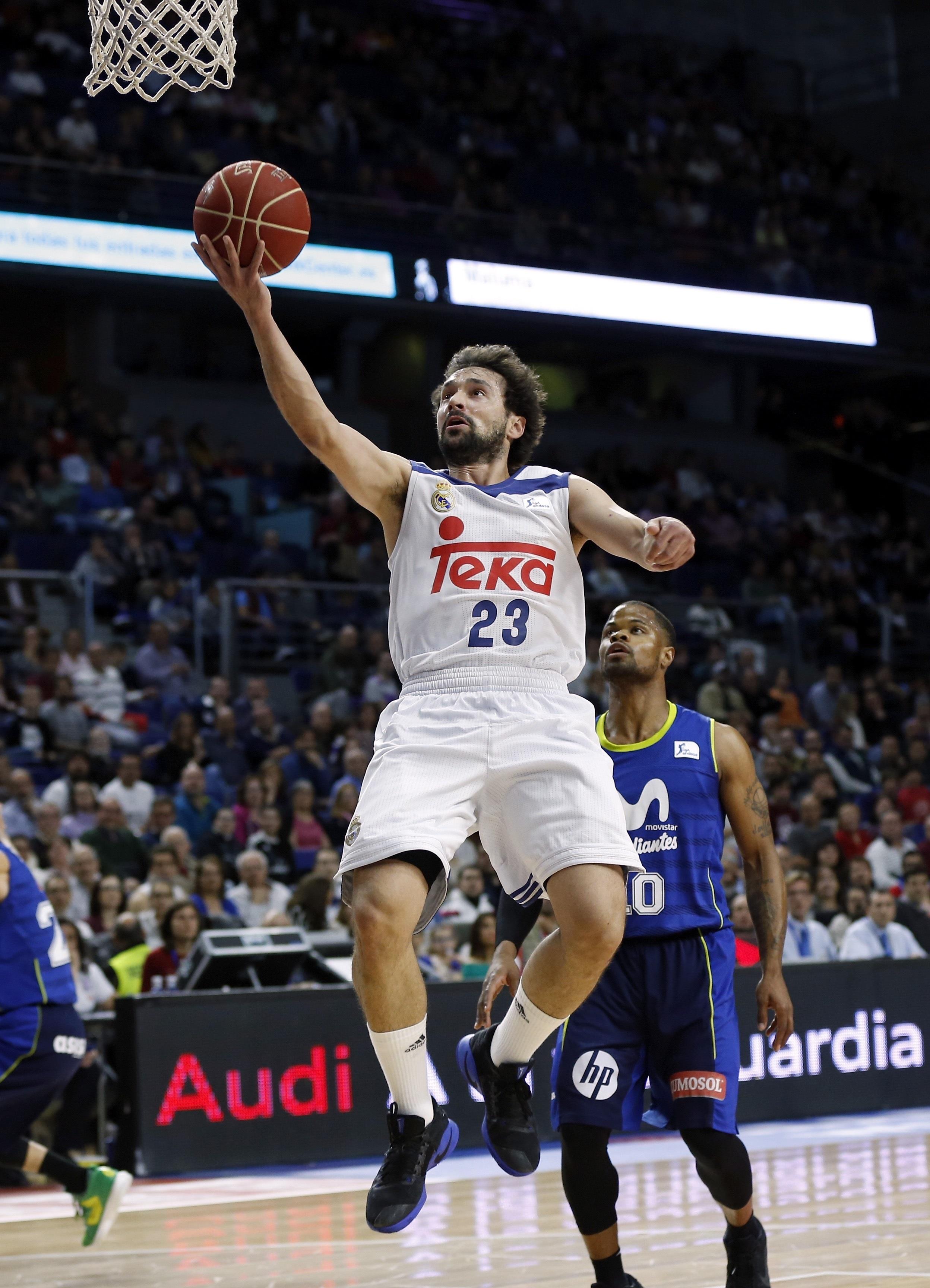 El Real Madrid vence a Estudiantes en el derbi y se acerca al liderato | ACB MEDIA ep real madrid venceestudiantesderbise acercaliderato