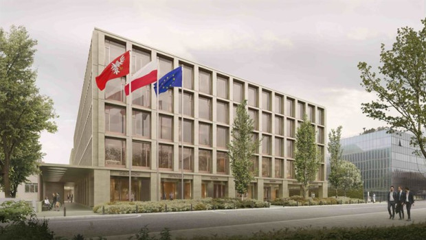 ep render del futuro edificio de la asamblea del voivodato de mazovia en varsovia