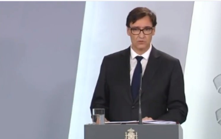 Rueda de prensa telemática del ministro de Sanidad, Salvador Illa | MONCLOA ep rueda de prensa telematica del ministro de sanidad salvador illa