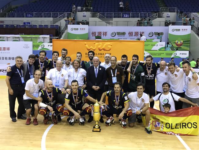 Selección española de hockey patines World Roller Games | REAL FEDERACIÓN ESPAÑOLA DE PATINAJE ep seleccion espanolahockey patines world roller games
