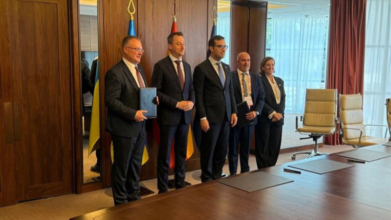 Sercobe, la Asociación Nacional de Fabricantes de Bienes de Equipo, y la Federación de Empleadores de Ucrania (FEU) han firmado un acuerdo para impulsar la cooperación industrial entre España y Ucrania. | SERCOBE ep sercobe la asociacion nacional de fabricantes de bienes de equipo y la federacion de empleadores