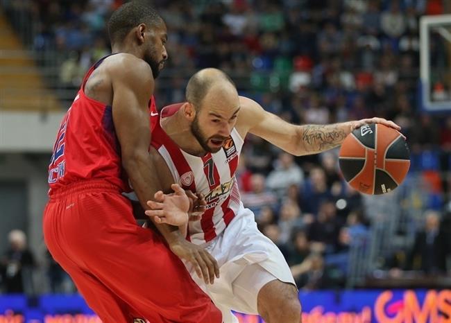 Spanoulis en el Olympiacos - CSKA Moscú | EUROLEAGUE ep spanoulisolympiacos - cska moscu