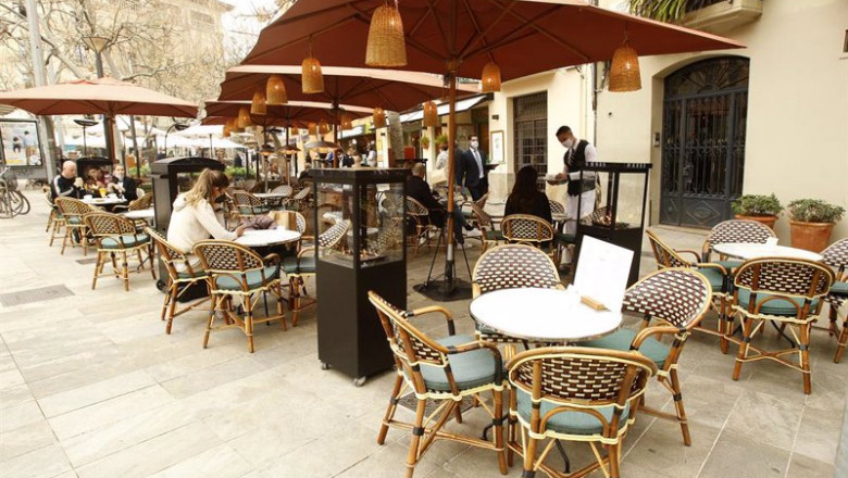Terraza de una cafetería en Palma de Mallorca | Isaac Buj - Europa Press ep terraza de una cafeteria en palma de mallorca