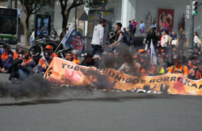ep trabajadores de tubos reunidos se concentran a 5 de mayo de 2026 en bilbao