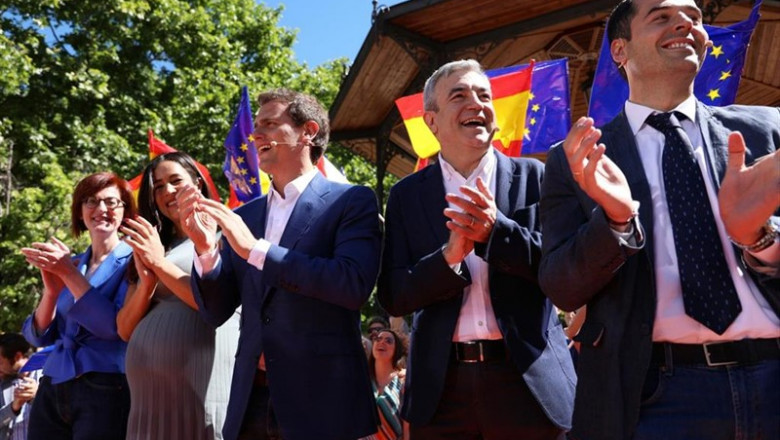 26M.- Aguado sitúa a Cs como el "único voto útil" por "meteduras de pata" del PP que dan oxígeno a Gabilondo y Errejón | Jesús Hellín - Europa Press ep 26m- aguado situacsel unico voto util por meteduraspata del ppdan oxigenogabilondoerrejon
