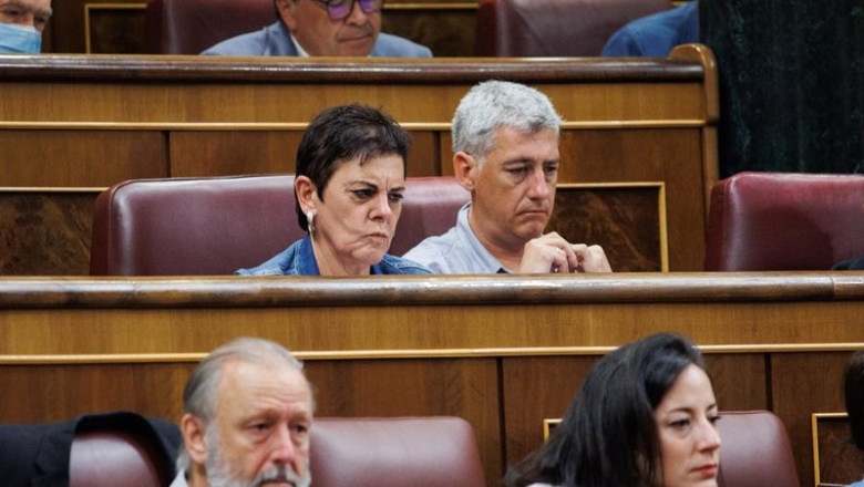 ep archivo la portavoz de eh bildu en el congreso mertxe aizpurua y el portavoz adjunto de eh ep archivo la portavoz de eh bildu en el congreso mertxe aizpurua y el portavoz adjunto de eh