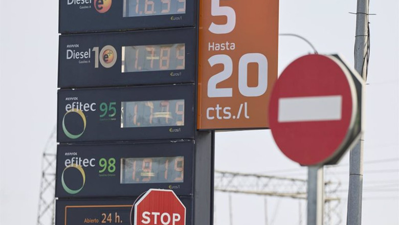 ep archivo precios de los carburantes en una gasolinera ep archivo precios de los carburantes en una gasolinera
