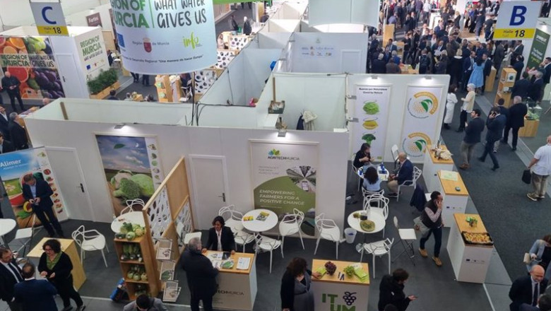 ep archivo stand de la region de murcia en la fruit logistica de berlin ep archivo stand de la region de murcia en la fruit logistica de berlin