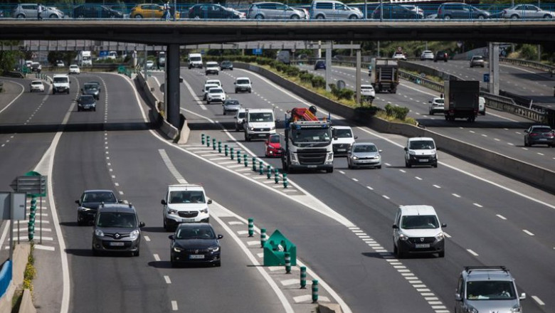 Archivo - Tramo de la autopista de la M30 | Joaquin Corchero - Europa Press - Archivo ep archivo tramo de la autopista de la m30