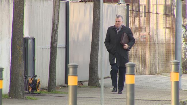 Bárcenas y su esposa llegan a la sede de la AN | EUROPAPRESS ep barcenassu esposa lleganla sedela an