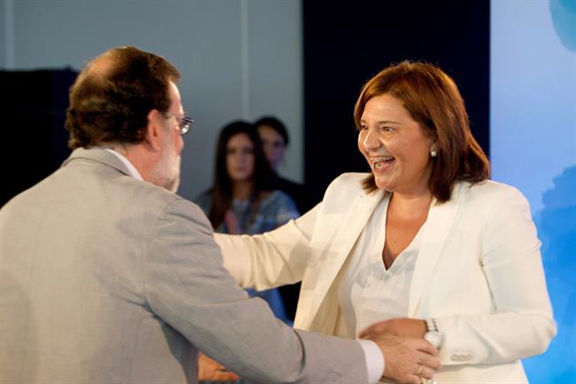 Bonig con rajoy en la Interparlamentaria del PP | PPCV ep bonigrajoyla interparlamentariapp