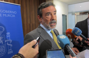 ep el delegado del gobierno francisco jimenez atiende a los medios ante aviso rojo por tormentas en