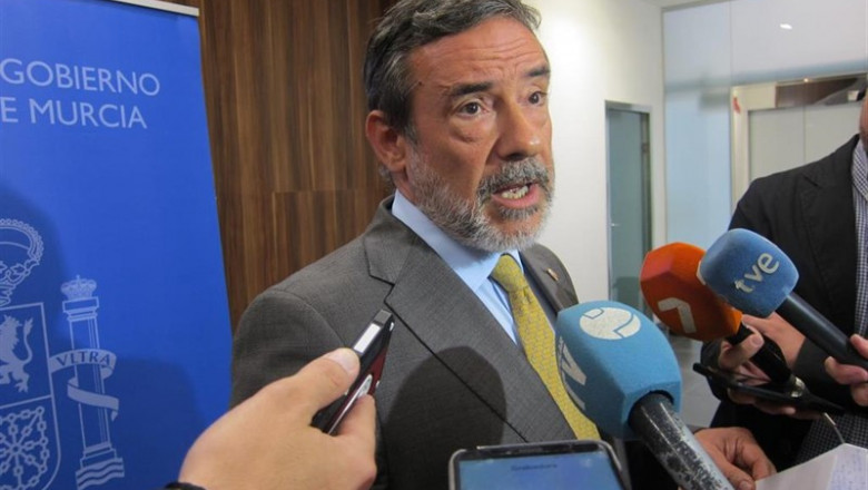ep el delegado del gobierno francisco jimenez atiende a los medios ante aviso rojo por tormentas en